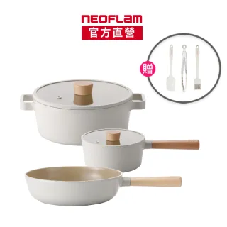 【NEOFLAM】FIKA鑄造鍋三鍋組(IH、電磁爐適用)