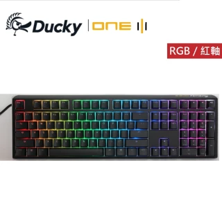One 3 RGB 黑 100%機械式鍵盤(紅軸 中文 PBT)
