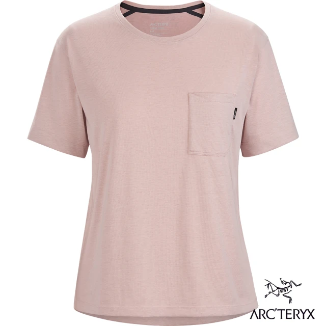【Arcteryx 始祖鳥】女 Ardena短袖T恤(沙漠粉)