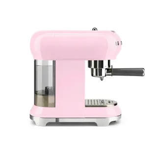 【SMEG】義大利半自動義式咖啡機-粉紅色(ECF01PKUS)