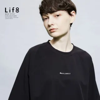 【Life8】WILDMEET 透氣織紋 短袖上衣(61038)