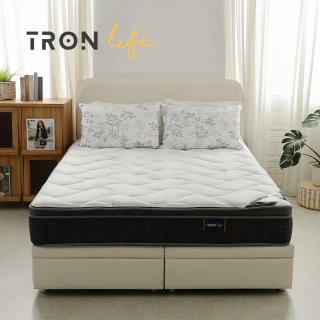 【Tronlife 好床生活】J04好床生活三線硬式天絲乳膠獨立筒床墊(3.5尺單人加大)