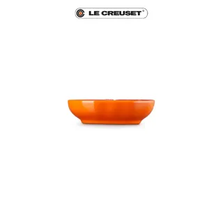 【Le Creuset】瓷器南瓜盤-小(火焰橘-無盒)