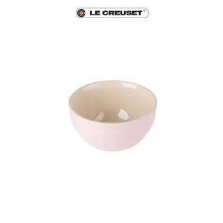 【Le Creuset】瓷器韓式飯碗(雪紡粉)