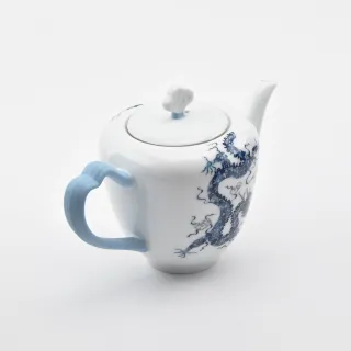 【TALES 神話言】世紀龍顏-中式正把茶壺-單品(文創 禮品 禮物 收藏)