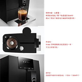【Jura】Jura ENA4 家用系列 全自動咖啡機(大都會黑)