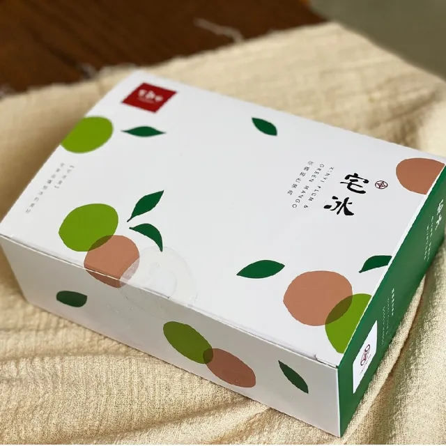 【金雞母】信義梅芒果青宅冰盒子(2入/組 共4組)