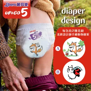 【麗貝樂】敢動褲 嬰兒尿布/尿褲 歐洲原裝進口 新升級(L/XL/XXL)