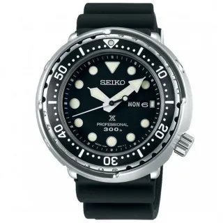 【SEIKO 精工】PROSPEX系列 鮪魚罐頭 防水300米 潛水腕錶(S23629J1/7C46-0AN0U)