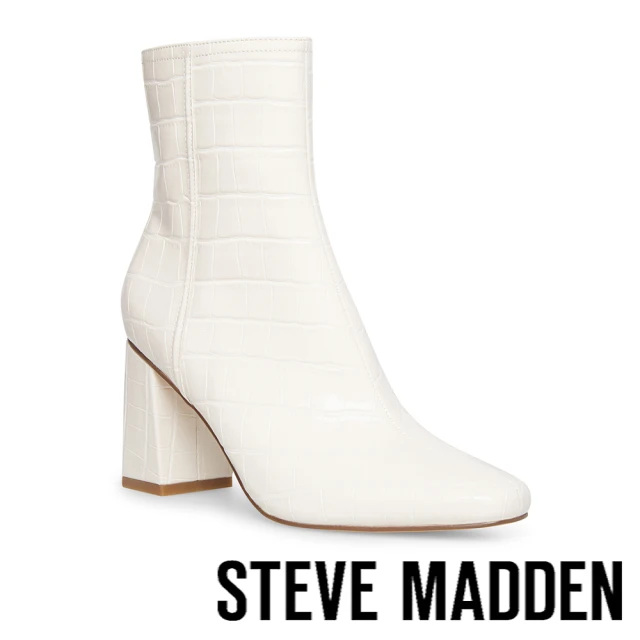 steve madden SABINE 麂皮尖頭細跟短靴(黑