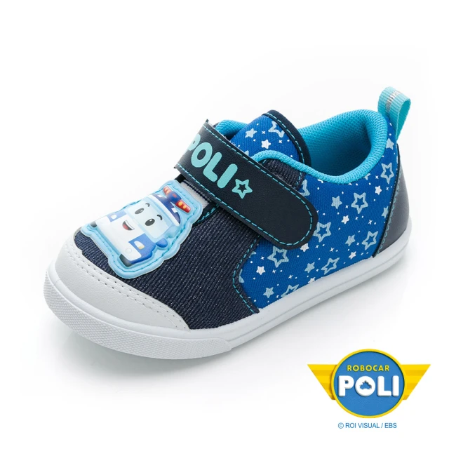 POLI 波力 16-20cm POLI 電燈運動鞋 藍 中