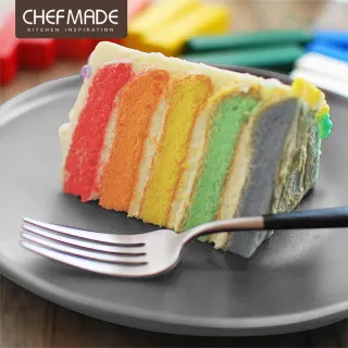 【美國Chefmade】6吋 多層彩虹蛋糕模具-5入組(CM063)