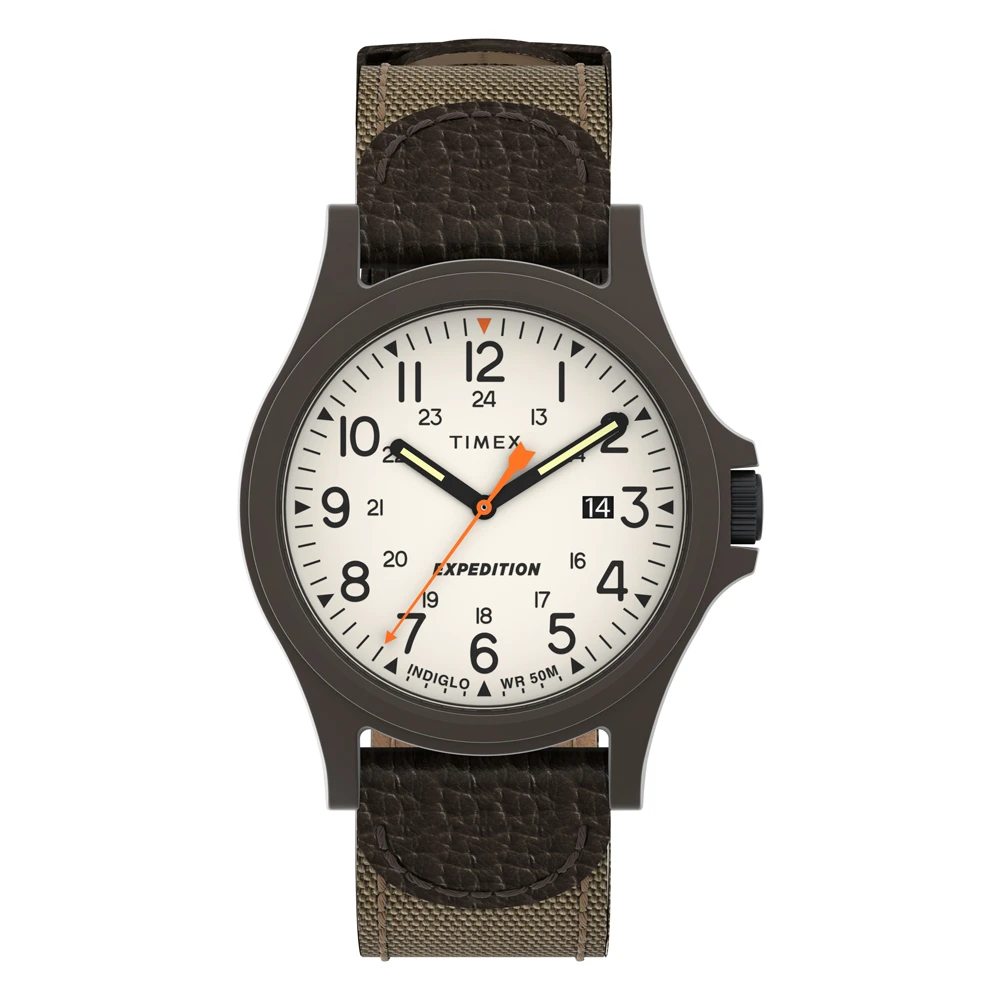 天美時 遠征系列 探險手錶(米x咖 TXTW4B23700)