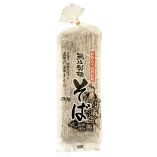 【日本鷲見製麵所】無鹽份束袋蕎麥麵250g