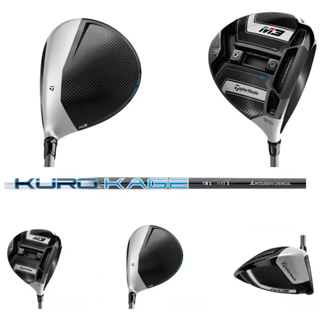 TaylorMade】M3 一號木桿碳身KUROKAGE TM5 日規(Taylormade M3 開球木