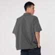 【JEEP】流行時尚寬版衝鋒衣-男女適穿(深灰色)