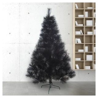 【聖誕樹】台灣製7尺/7呎210cm特級黑色松針葉聖誕樹裸樹-不含飾品-不含燈(.)