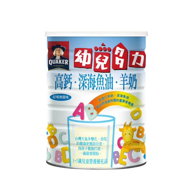 【QUAKER 桂格】羊奶幼兒多力1350g/罐