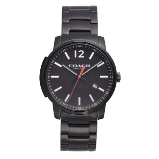 【COACH】Bleecker時尚腕錶(黑面x黑鋼/14602003)