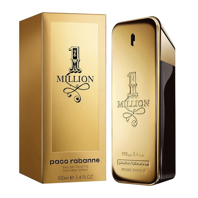 【Paco Rabanne】百萬男性淡香水(100ml)