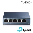 【TP-LINK】TL-SG105 5埠專業級Gigabit桌上型乙太網路交換器(鋼殼)