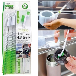 日本製壺瓶注入口清潔刷4入組(KB-781)