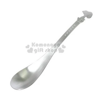 史努比 日製造型不鏽鋼湯匙《大.銀.側站》特殊質感素雅可愛