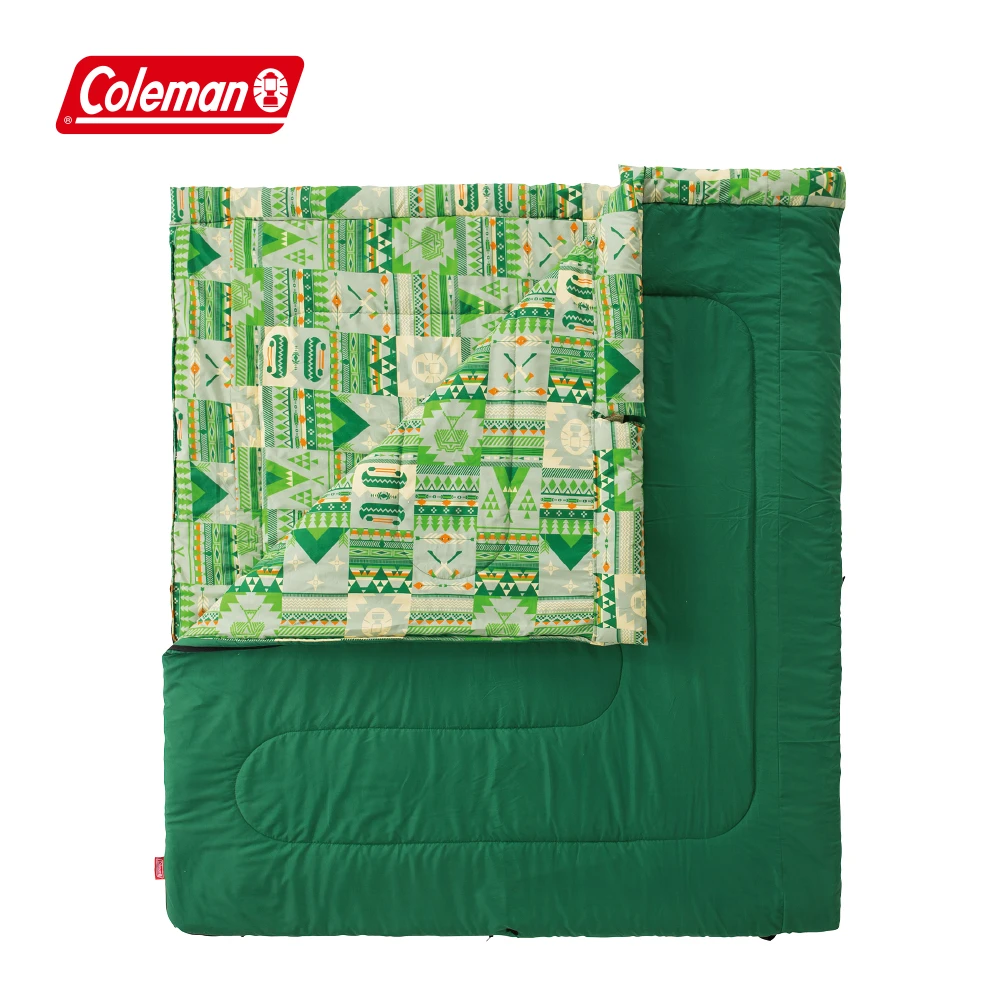 【Coleman】2 IN 1家庭睡袋C10  CM-27256M000(睡袋 露營睡袋 旅行睡袋 保暖睡袋 信封睡袋)