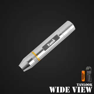 【WIDE VIEW】玉石專用強光手電筒組(附電池+充電器TL-009-A)