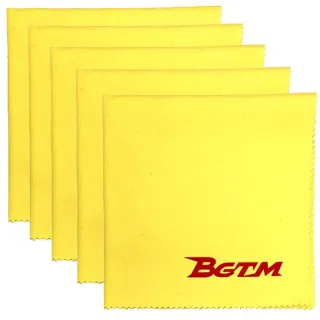 【BGTM】樂器專用擦琴布10入組黃色
