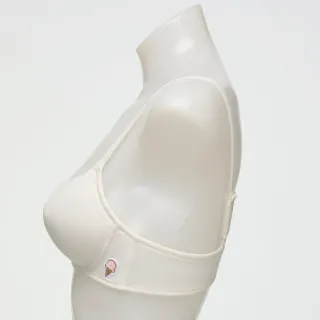 【BeenTeen 嬪婷】冰牛奶纖維 A-C罩杯學生三階內衣 軟鋼圈胸罩-BB2346CR(牛奶白)