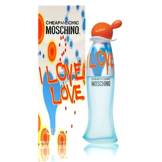 【MOSCHINO】Moschino Cheap & Chic I Love Love 愛戀愛淡香水 100ml(原廠公司貨)