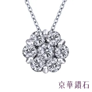【Emperor Diamond 京華鑽石】鑽石項鍊10K 亮點 0.20克拉