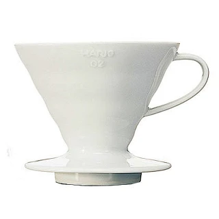 V60白色02陶瓷濾杯1-4杯(VDC-02W)