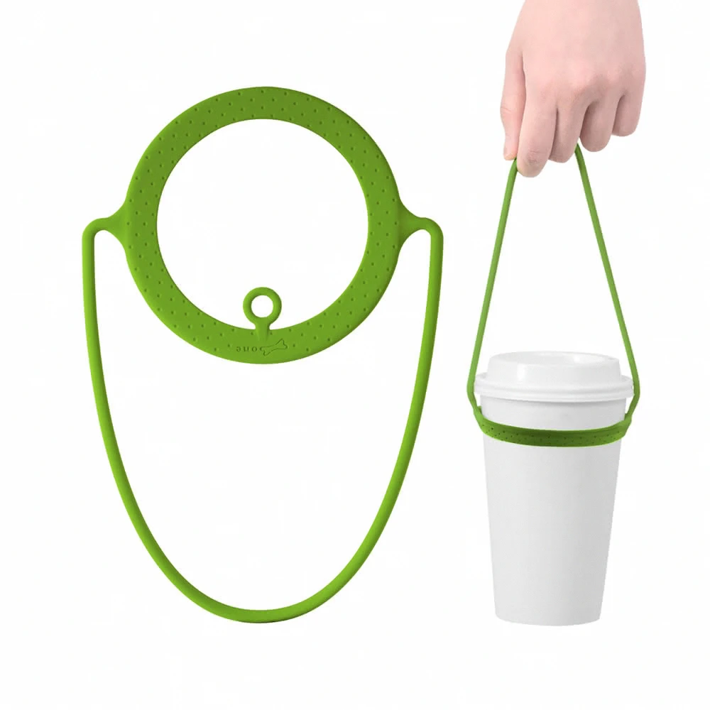 Cup Tie 環保杯綁 飲料提袋(環保矽膠飲料袋 手提 杯袋)