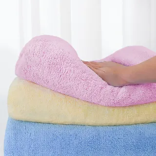 【OKPOLO】長毛絨超激吸水大浴巾(7倍吸水力 顏色繽紛)