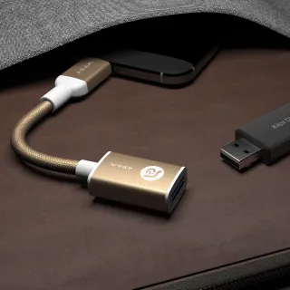 【ADAM】】USB3.1公對母13cm USB-C to USB 轉接線 CASA F13