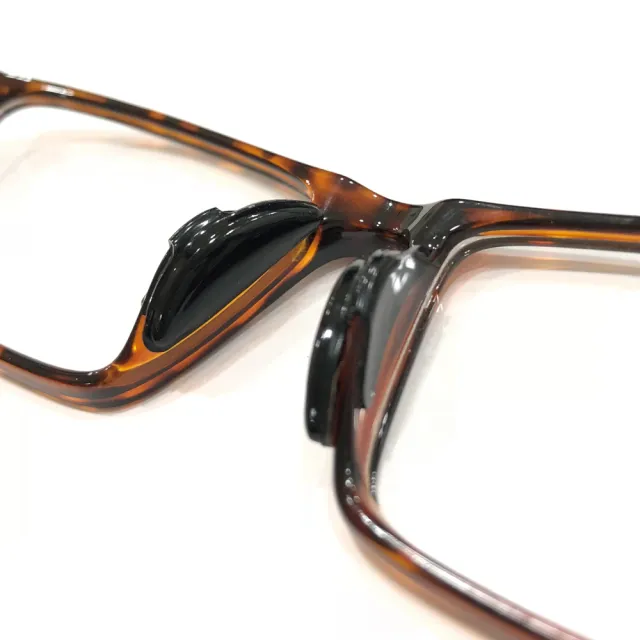 【KEL MODE】眼鏡配件-矽膠黑色防滑鼻墊貼-2副(#M/L尺寸)