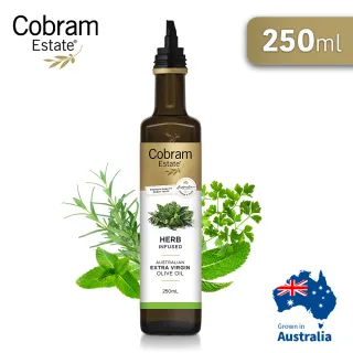 【澳洲Cobram Estate】特級初榨橄欖油-綜合香草風味Mixed Herb 250ml(風味特級初榨橄欖油)