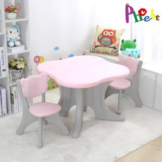 【Phoebe】森林大樹兒童遊戲學習桌椅組(一桌兩椅)