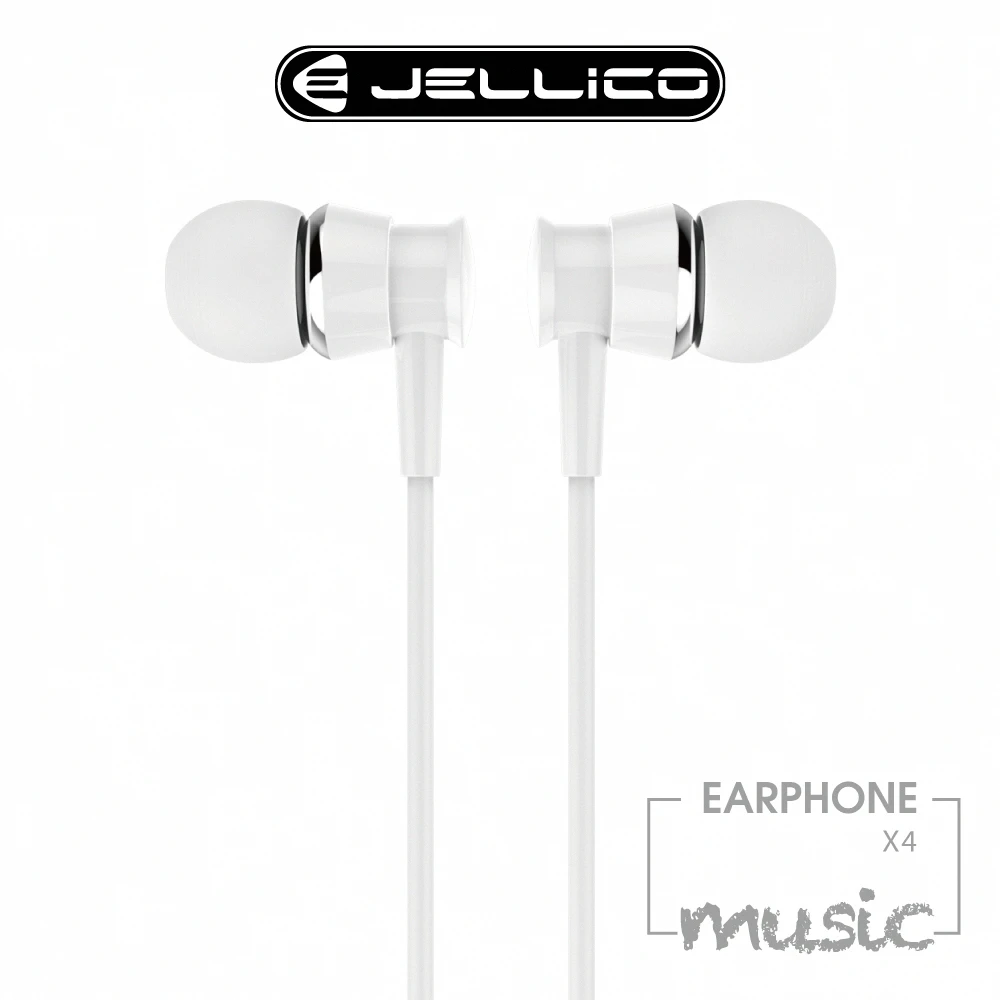 【JELLICO】X4 超值系列入耳式音樂線控耳機JEE-X4