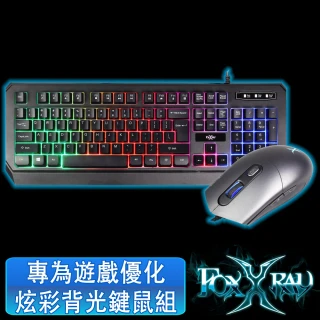 奇點戰狐電競鍵盤滑鼠組(FXR-CKM-09)