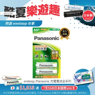 Panasonic 鎳氫充電電池-標準(3號2入)
