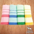 【OKPOLO】台灣製純棉吸水毛巾-12入組(台灣製造)