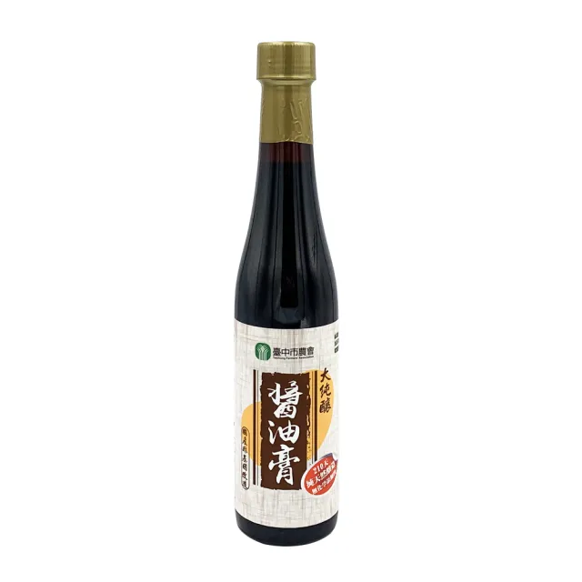 【台中市農會】大純釀醬油膏(400ml)