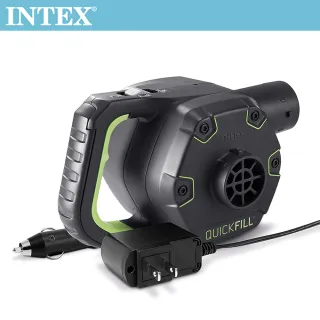【INTEX】3合1可蓄電充氣幫浦110V+12V+蓄電池(66641)