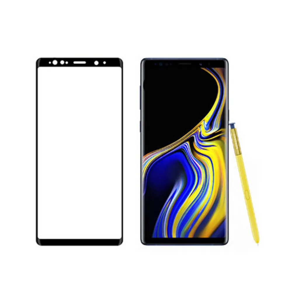 【MK馬克】Samsung Note9 高清防爆全滿版玻璃鋼化膜-黑色