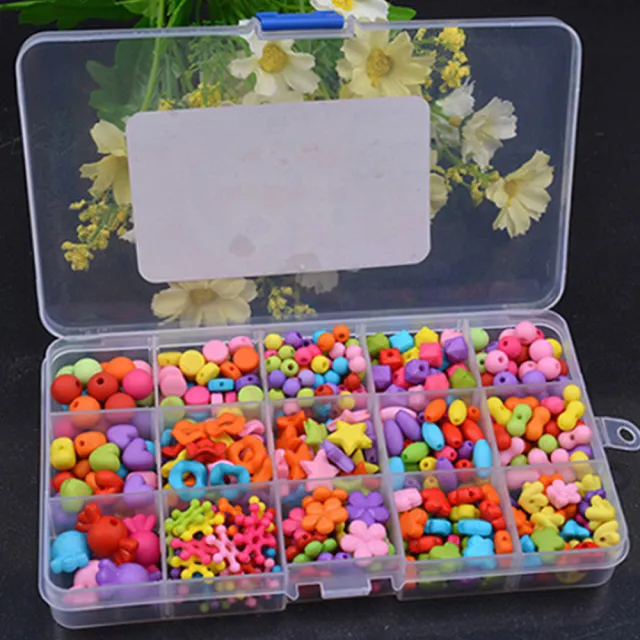 【JoyNa】兒童DIY串珠玩具 手工編織(2盒入)