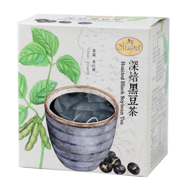 【曼寧】台灣深焙黑豆茶包x1盒(8gx15入/盒)