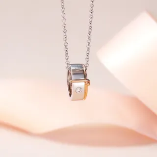【PROMESSA】18K金 同心系列 鑽石項鍊